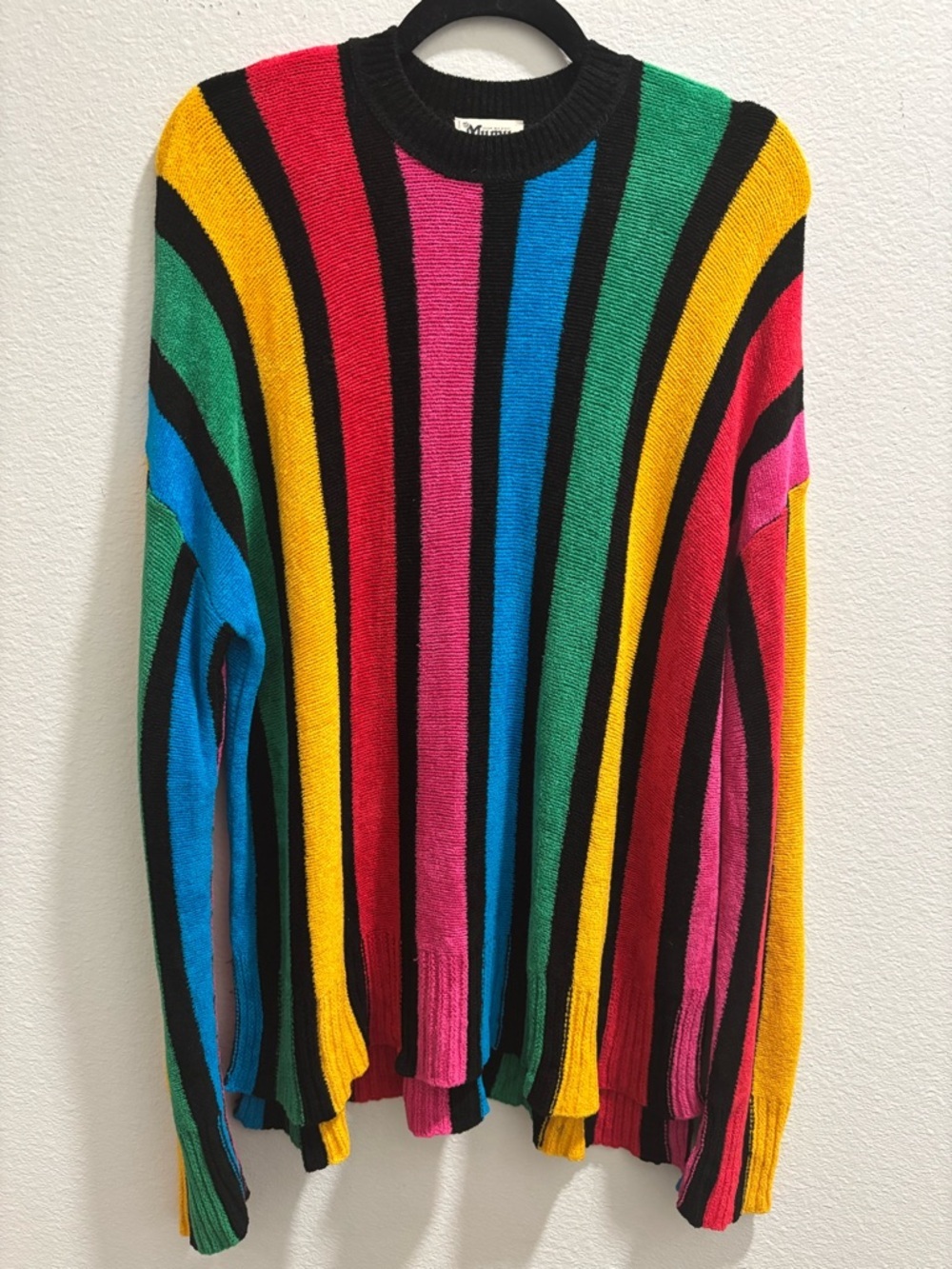 Show Me Your Mumu Sweater in Rainbow, size S - Picture 2 of 7